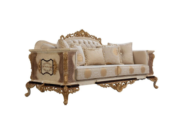 Luxury Sofa 3-Seater Stof Living room Classic Design Sofas Upholstery Couches new