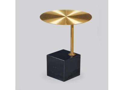 Designer Black -Golden Side table Luxury Living room Metal Tables Table