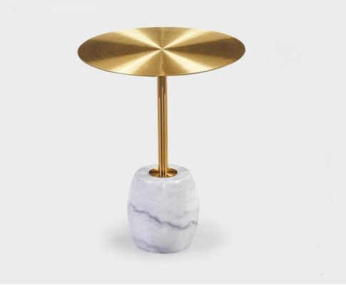 Designer additional table luxury coffee table and golden side table furniture