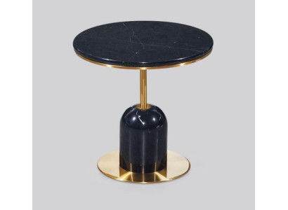 Round Living room Side table Black sofa table Luxury Coffee table Table