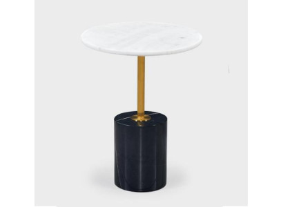 Luxurious Black Side table Living room Storage table Round Form new