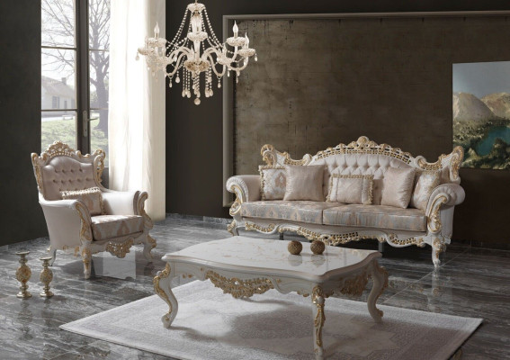 Luxury sofa set complete e couch set beige upholstered sofa fabric sofa