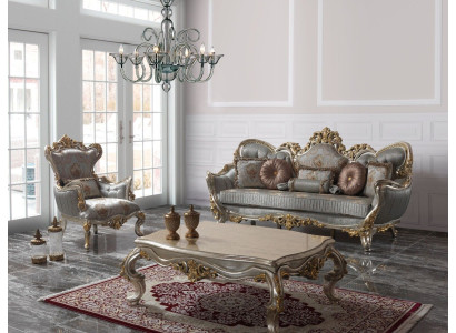 Luxury sofa set complete e couch set gray upholstered sofa fabric sofa