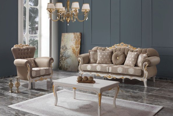 Couch set sofa set upholstered sofa fabric sofa three seater brown set sofa