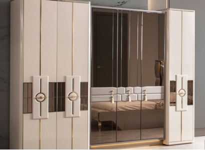 Wardrobe Wardrobe Bedroom Cabinets Beige Modern Wood Luxury