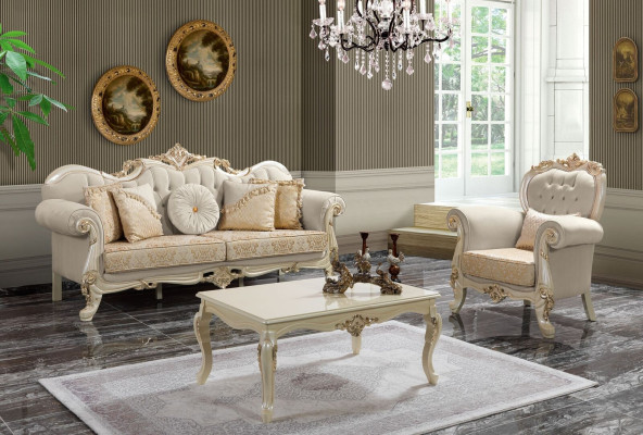Luxury sofa set complete e couch set beige upholstered sofa fabric sofa