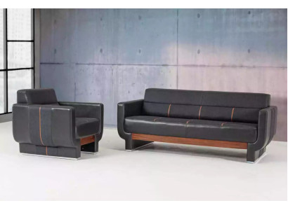 Modern Office Furniture Luxury Complete's Study room Set Three Seater Armchair