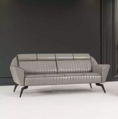 Leather Sofa set Three-seater Armchair Upholstery Furniture Imitation leather Couches 3+1