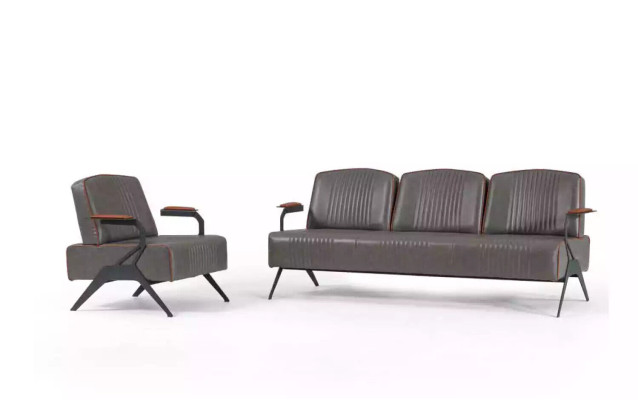 Sofa Set 2 Luxury Furniture Sofa set Three Seater Study room Furnishings 3+1