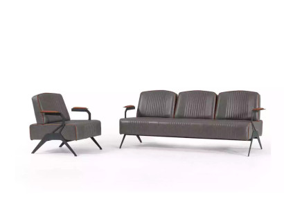 Sofa Set 2 Luxury Furniture Sofa set Three Seater Study room Furnishings 3+1