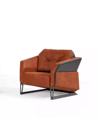 Modern Sofa set Study room furniture Three-seater Office Armchair Textile 3+1