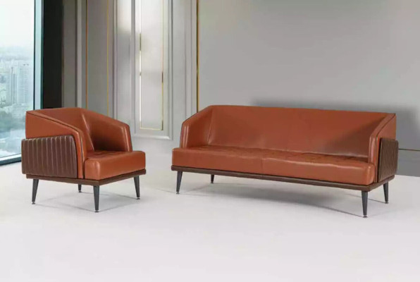 Luxury Office Suite Three Seater Armchair Study room Suite Fabric Furniture