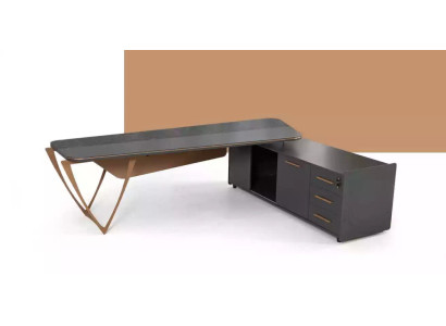 Office furniture Corner desk with drawers Modern Study room Table