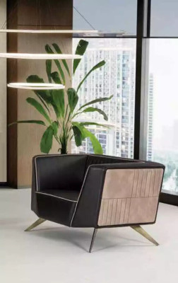 Office furniture Sofa set 3+1 Three-seater Armchair Study room furniture Furnishings