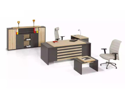 Office Set Designer Study room furniture Office cupboard Desk Luxury 3-piece