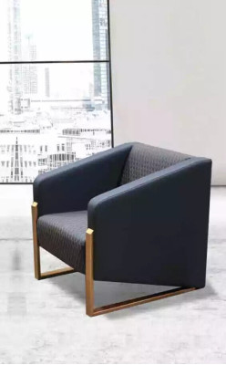 Black Complete e Sofa set Office furniture Textile Seater Three-seater Armchair