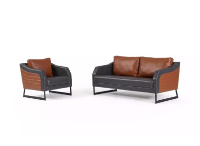 Office Sofa set Two-seater Armchair Luxury Couch Set Designer Seating group