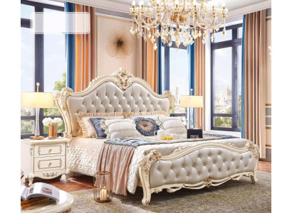 Set Classic s Furniture from 3 pieces consists of luxury bed and 2x bedside tables