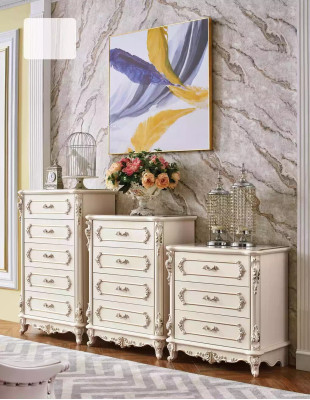 Set of 2 luxury chests of drawers in the living room Classic Living room Furniture new