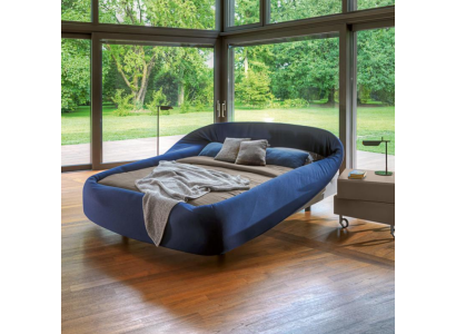 Blue's Semicircular Double bed Designer Beds Bedroom Luxury Furniture