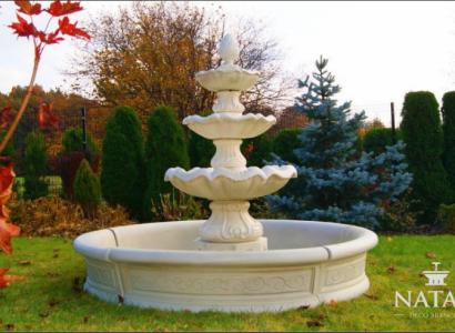 Decorative fountain fountain sculpture fountain decorative garden fountain pond new 195cm
