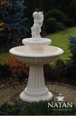 Decorative fountain fountain 140cm sculpture fountain decoration garden fountain pond new