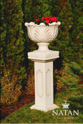 Vessel Garden Flower Basket Flowers Patio Decoration Statue Figures Flower Box