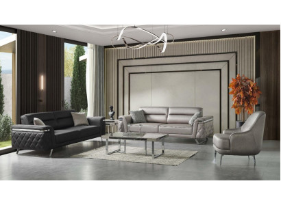 Luxury sofa set three seater armchair fabric sofa gray upholstered sofa sofas