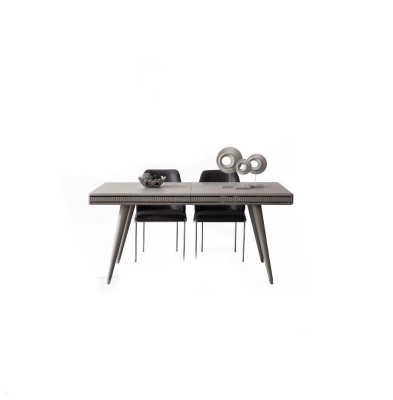 Dining set Dining room furniture Dining corner Dining table Dining table Chairs 6-piece gray