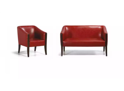 Red Sofa set Two-seater Modern Armchair Designer Upholstery Luxury Set