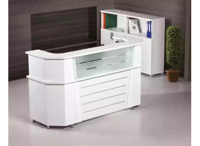 Office furniture Reception Reception area White Study room furniture Office