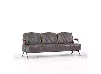 Sofa Couch Three Seater Study Office Furnishings Upholstered Sofa 3 Seater