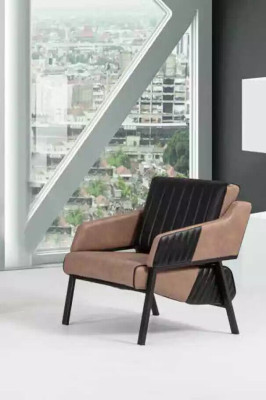 Designer Beige Sofa set Two-seater Armchair Couch Suite Upholstery 2+1