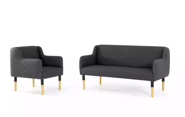 Sofa set stainless steel furniture sofa set two-seater single seater armchair upholstery
