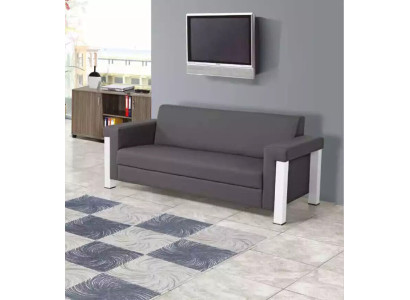 Sofa 3 Seater Study room Textile Furniture Upholstery Fabric Couch Modern Designer