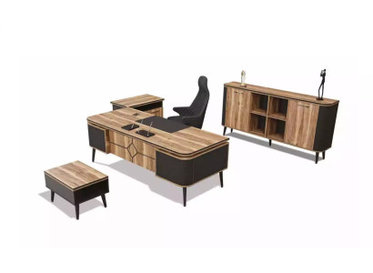 Wood Desk Study Office Furniture Designer Furniture 220x90 Table