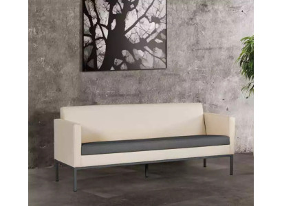 Office Furnishings Sofa Couch 3 Seater Study room Upholstered Sofa Textile Furniture