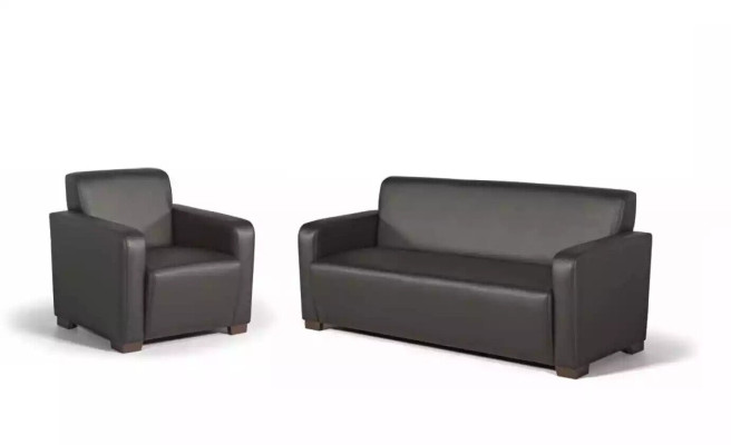 Office Furnishings Sofa 3 Seater Designer Study room Furniture Textile Modern
