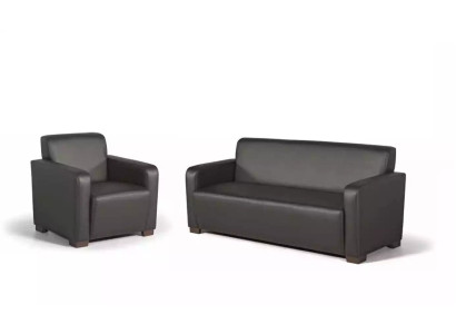 Office Furnishings Sofa 3 Seater Designer Study room Furniture Textile Modern