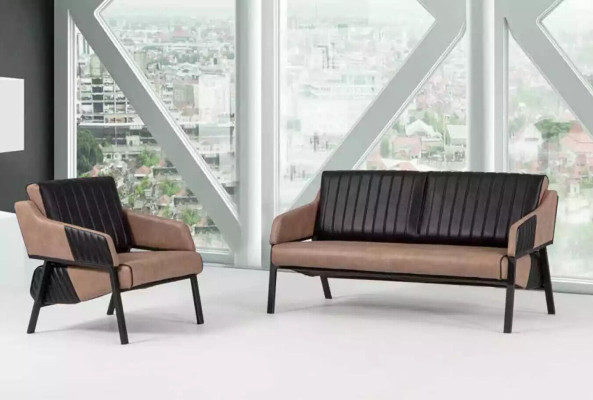 Office Furniture Luxury Sofa 2 Seater Modern Couch Study room new