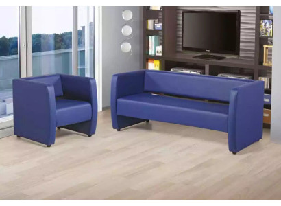 Sofa 2 Seater Luxury Couch Study room Office Furnishings Textile Furniture