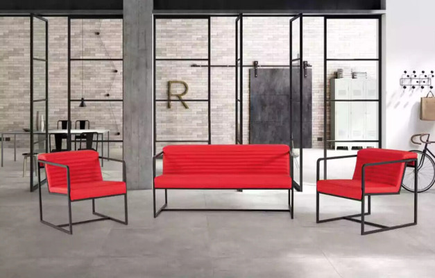 Modern Sofa Couch 2 Seater Study Luxury Style Upholstered Sofa new