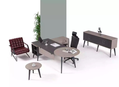 Designer wooden furniture Coffee table Study room Modern Round Table Office furniture