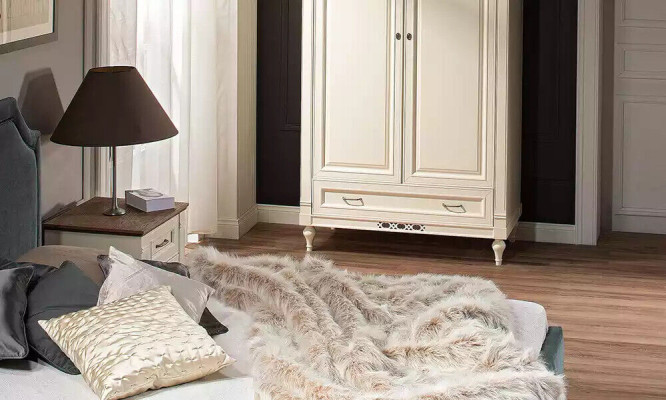 Wardrobe Bedroom Wardrobe Antique Style Baroque White Cabinets