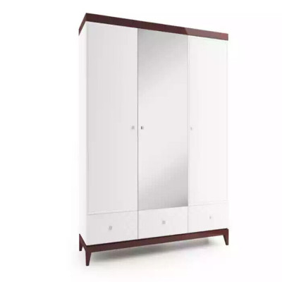 Designer High Gloss Wardrobe Cabinets Bedroom Furniture Wood Luxury White