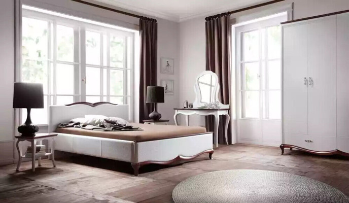 Designer Bed Beds Upholstered bed Bed 160x200 Double bed new
