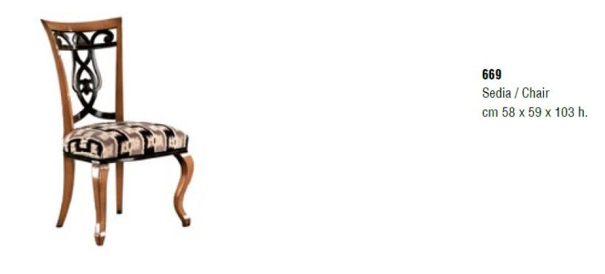 Real wood Chairs Dining room Design Chair with Armchair Armchair Italy Furniture