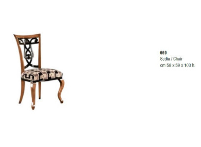 Real wood Chairs Dining room Design Chair with Armchair Armchair Italy Furniture