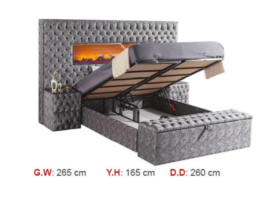 Bed Double bed Beds Furniture Furnishings new Bedroom Furniture Design