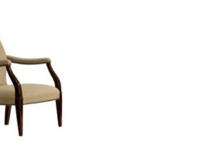 Designer Lehn Seat Armchair luxury dining room 1x Chair Chairs Upholstery Textile Modern